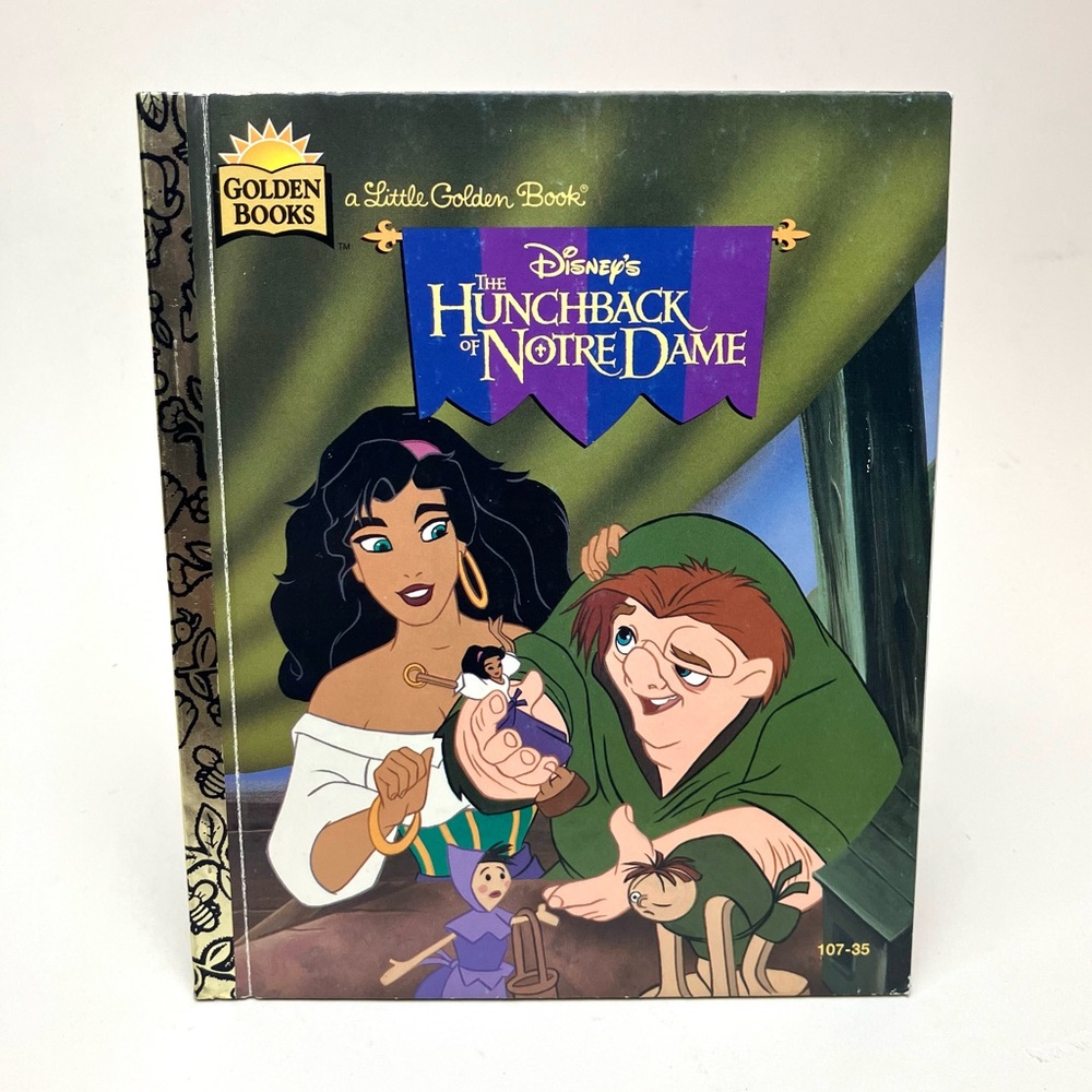 Vintage Disney The Hunchback of Notre Dame 1996 1st Edition Little Golden Book